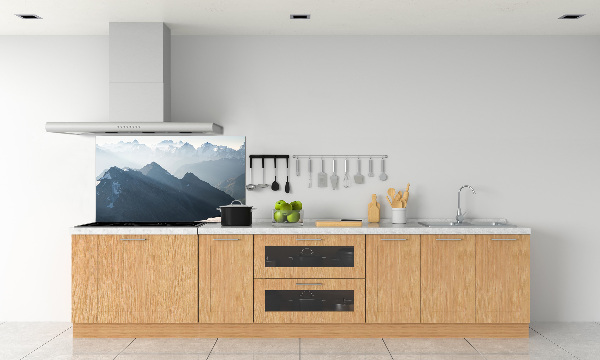 Cooker splashback Mountain peaks