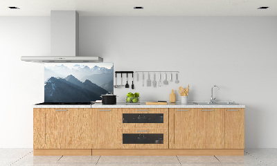 Cooker splashback Mountain peaks