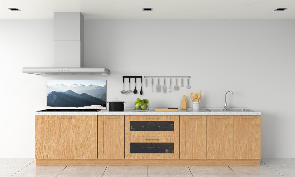 Cooker splashback Mountain peaks