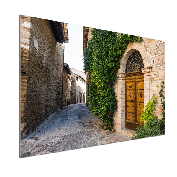 Cooker splashback Charming street