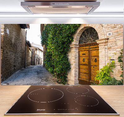 Cooker splashback Charming street