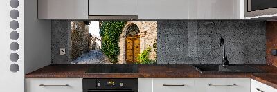 Cooker splashback Charming street