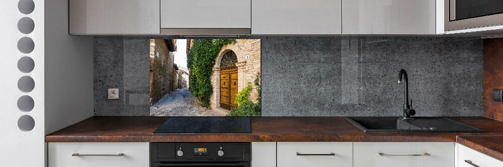 Cooker splashback Charming street