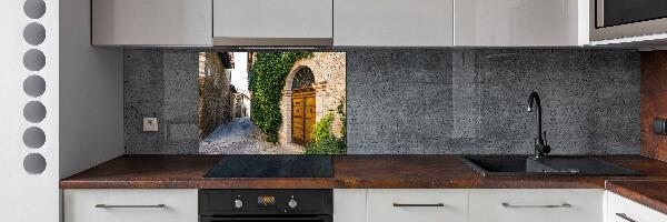 Cooker splashback Charming street