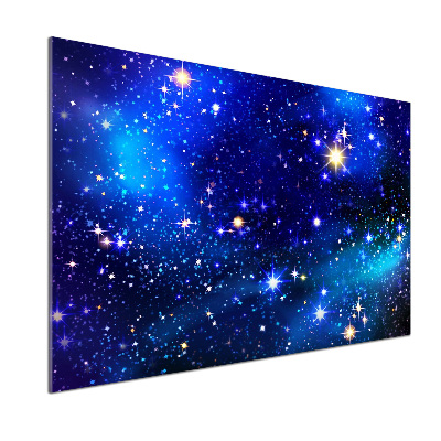 Cooker splashback Starry sky