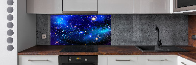 Cooker splashback Starry sky