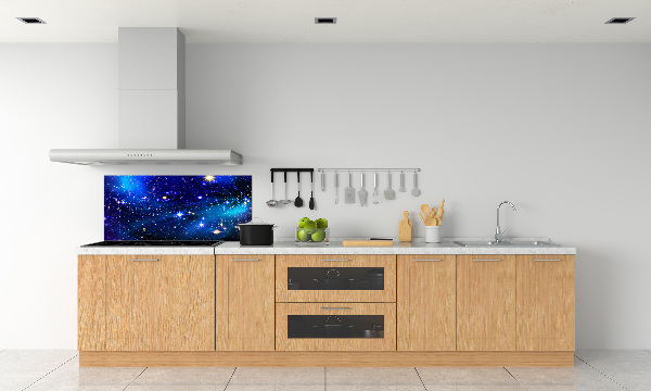 Cooker splashback Starry sky