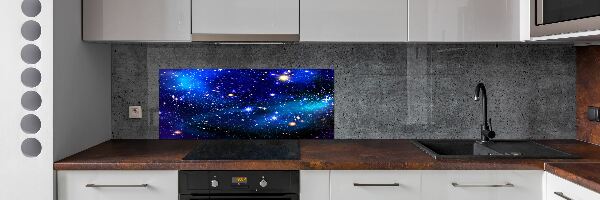 Cooker splashback Starry sky