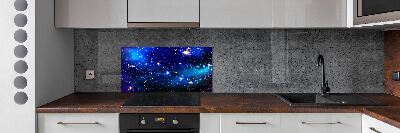 Cooker splashback Starry sky