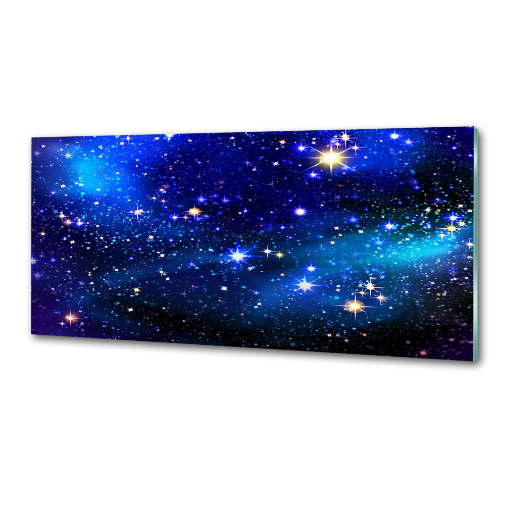 Cooker splashback Starry sky