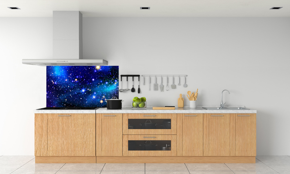 Cooker splashback Starry sky