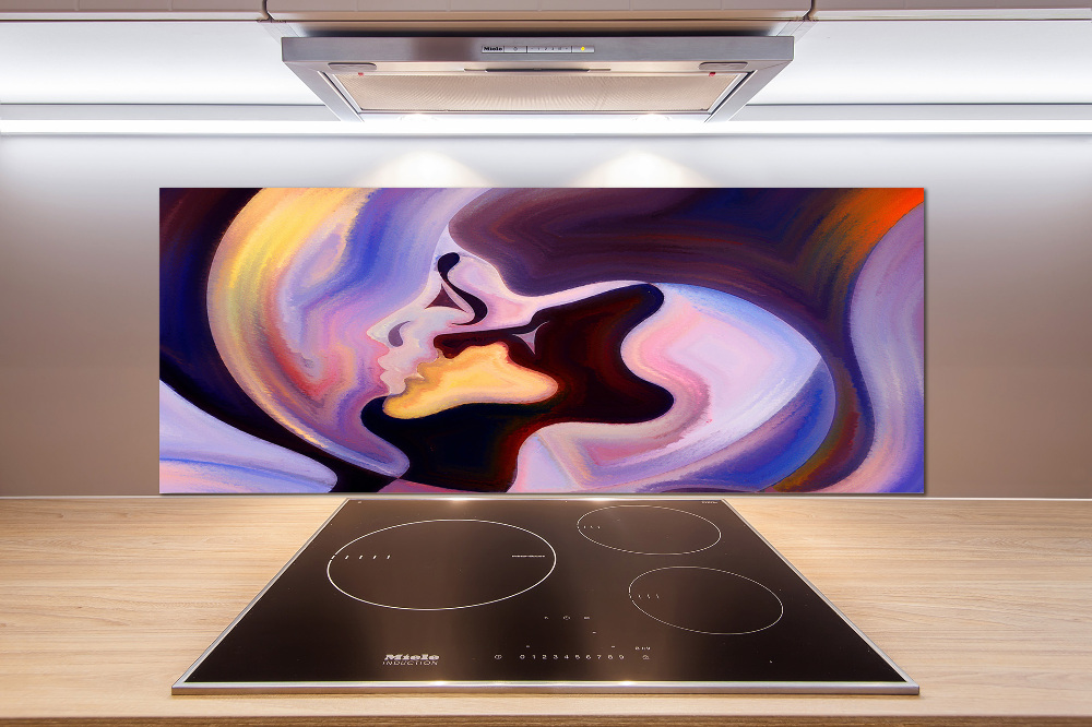 Cooker splashback Abstraction