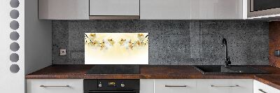 Cooker splashback Orchid