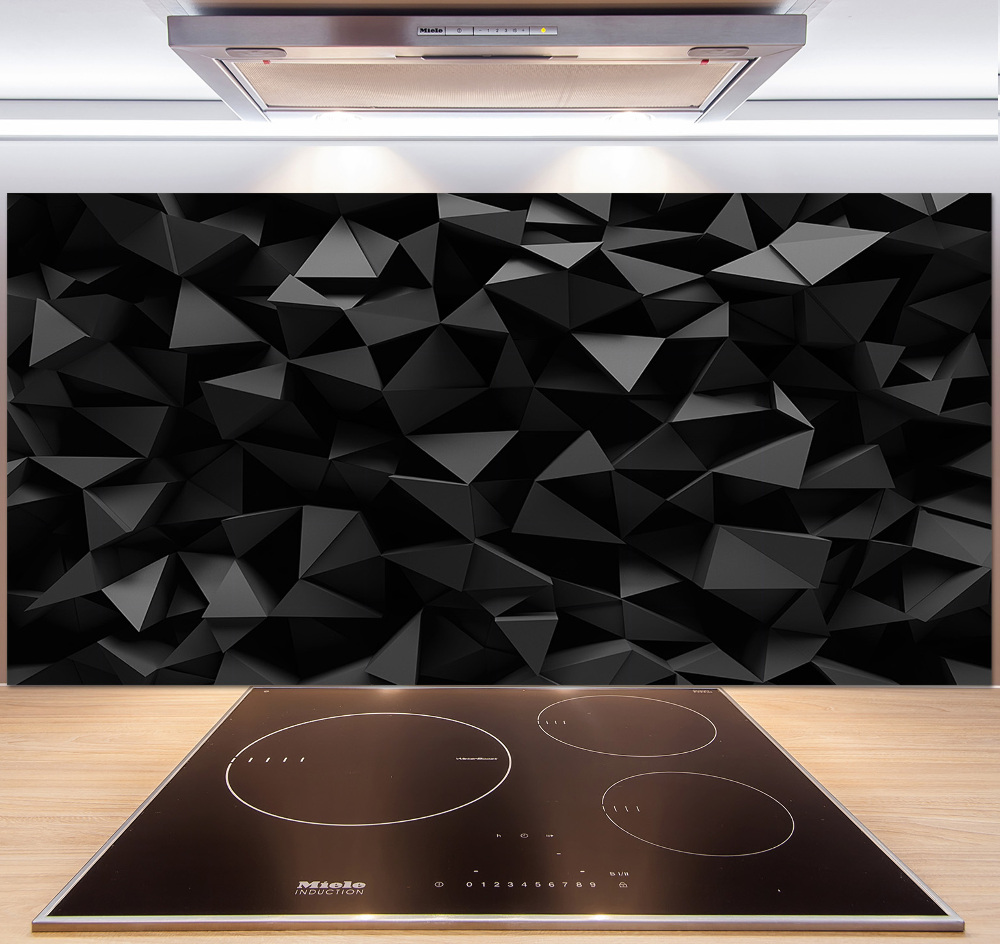 Cooker splashback 3D abstraction