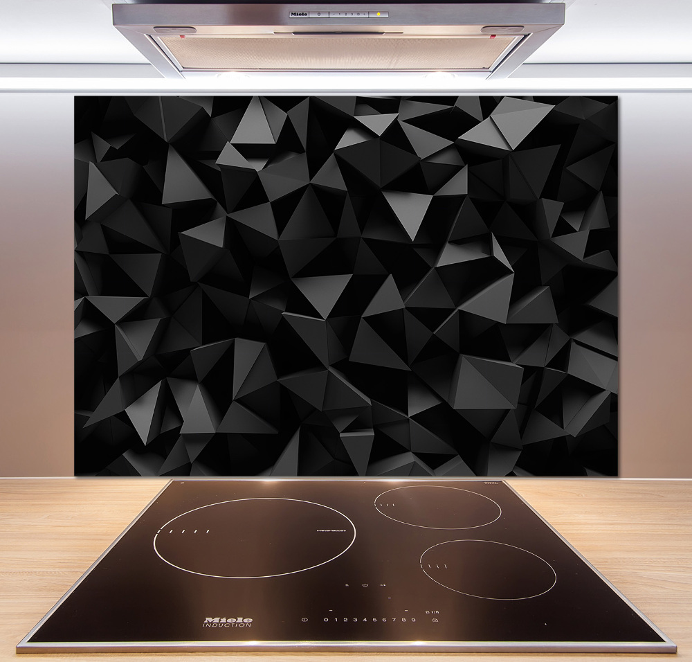 Cooker splashback 3D abstraction