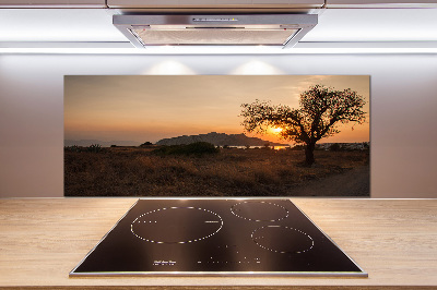 Kitchen splashback Sunset