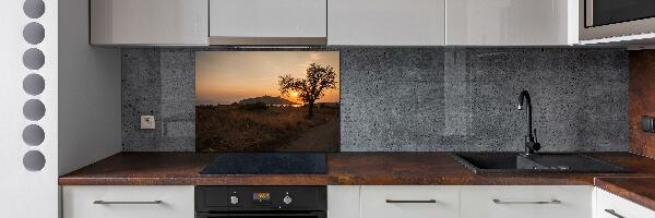 Kitchen splashback Sunset