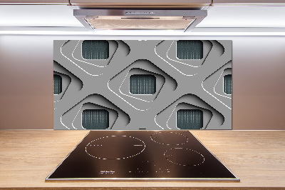 Cooker splashback 3D abstraction