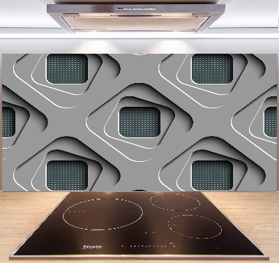 Cooker splashback 3D abstraction