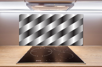 Cooker splashback Abstraction stripes