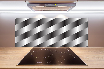 Cooker splashback Abstraction stripes