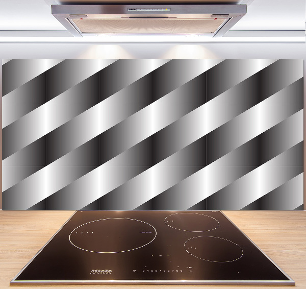 Cooker splashback Abstraction stripes