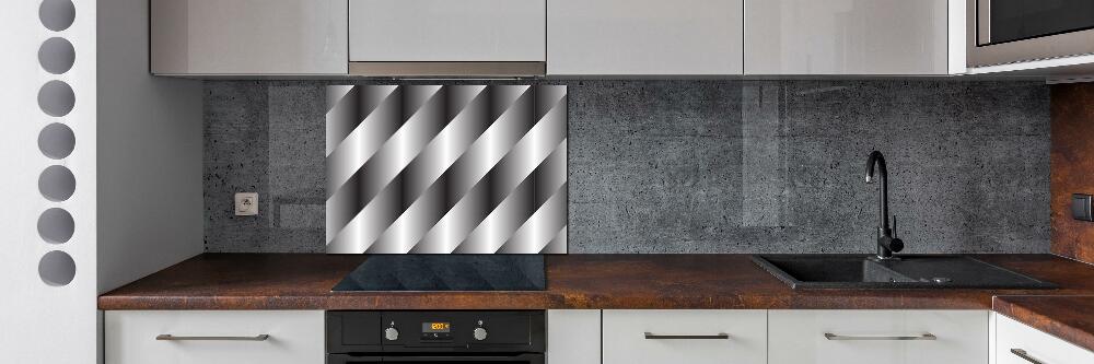 Cooker splashback Abstraction stripes