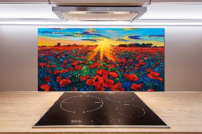 Cooker splashback Mak field