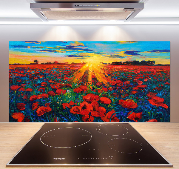 Cooker splashback Mak field