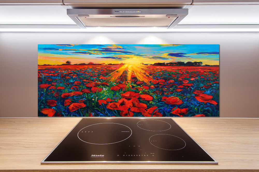 Cooker splashback Mak field