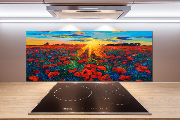 Cooker splashback Mak field