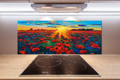 Cooker splashback Mak field