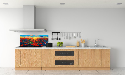 Cooker splashback Mak field