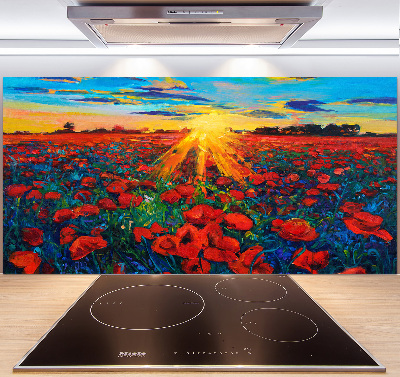 Cooker splashback Mak field