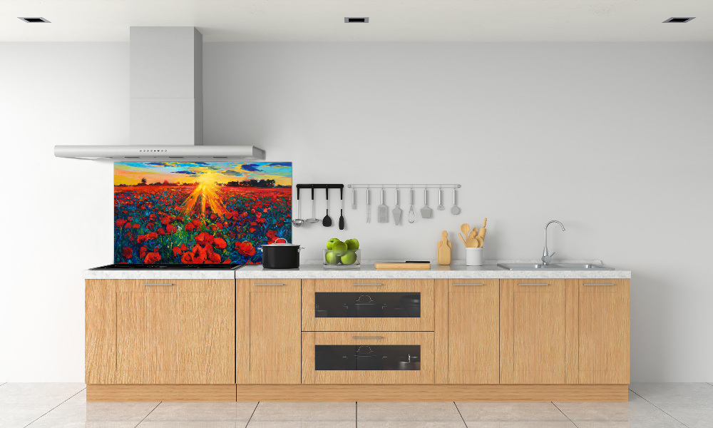 Cooker splashback Mak field