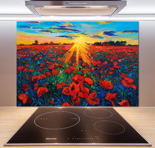 Cooker splashback Mak field