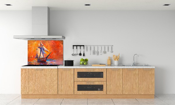 Kitchen splashback Spacecraft