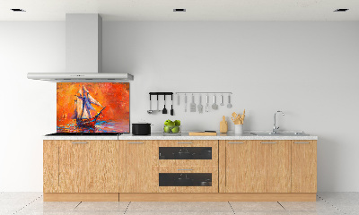 Kitchen splashback Spacecraft