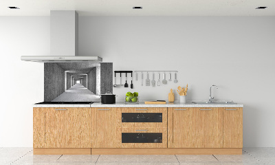 Cooker splashback Concrete tunnel