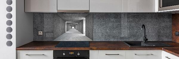 Cooker splashback Concrete tunnel