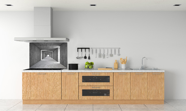 Cooker splashback Concrete tunnel