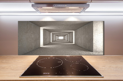 Cooker splashback Concrete tunnel