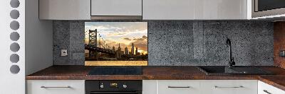 Cooker splashback Philadelphia bridge