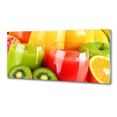 Cooker splashback Fruit juices