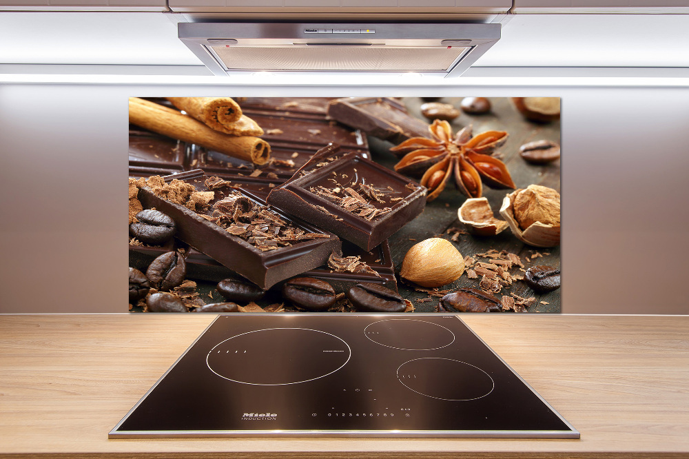 Cooker splashback Chocolate