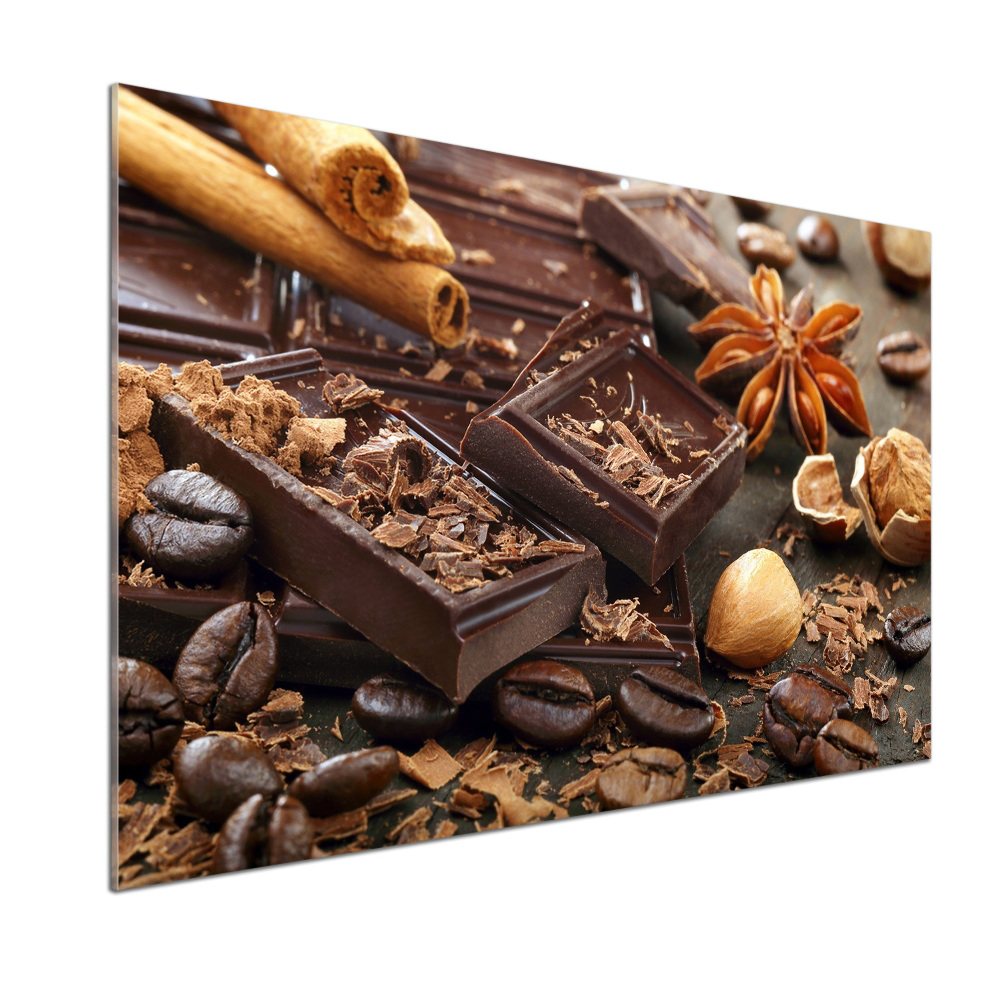 Cooker splashback Chocolate