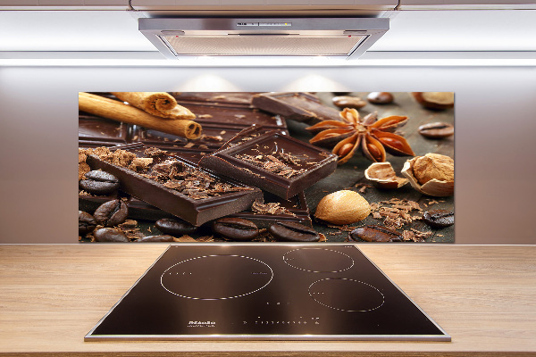 Cooker splashback Chocolate