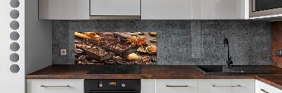 Cooker splashback Chocolate