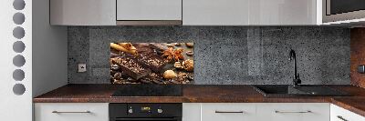 Cooker splashback Chocolate