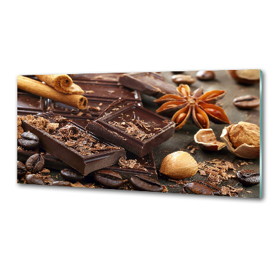 Cooker splashback Chocolate